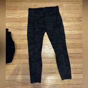 Lululemon Camo Leggings